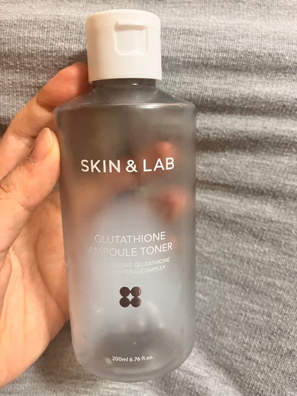 グルタチオンアンプルトナー/SKIN&LAB/化粧水を使ったクチコミ(1枚目)
