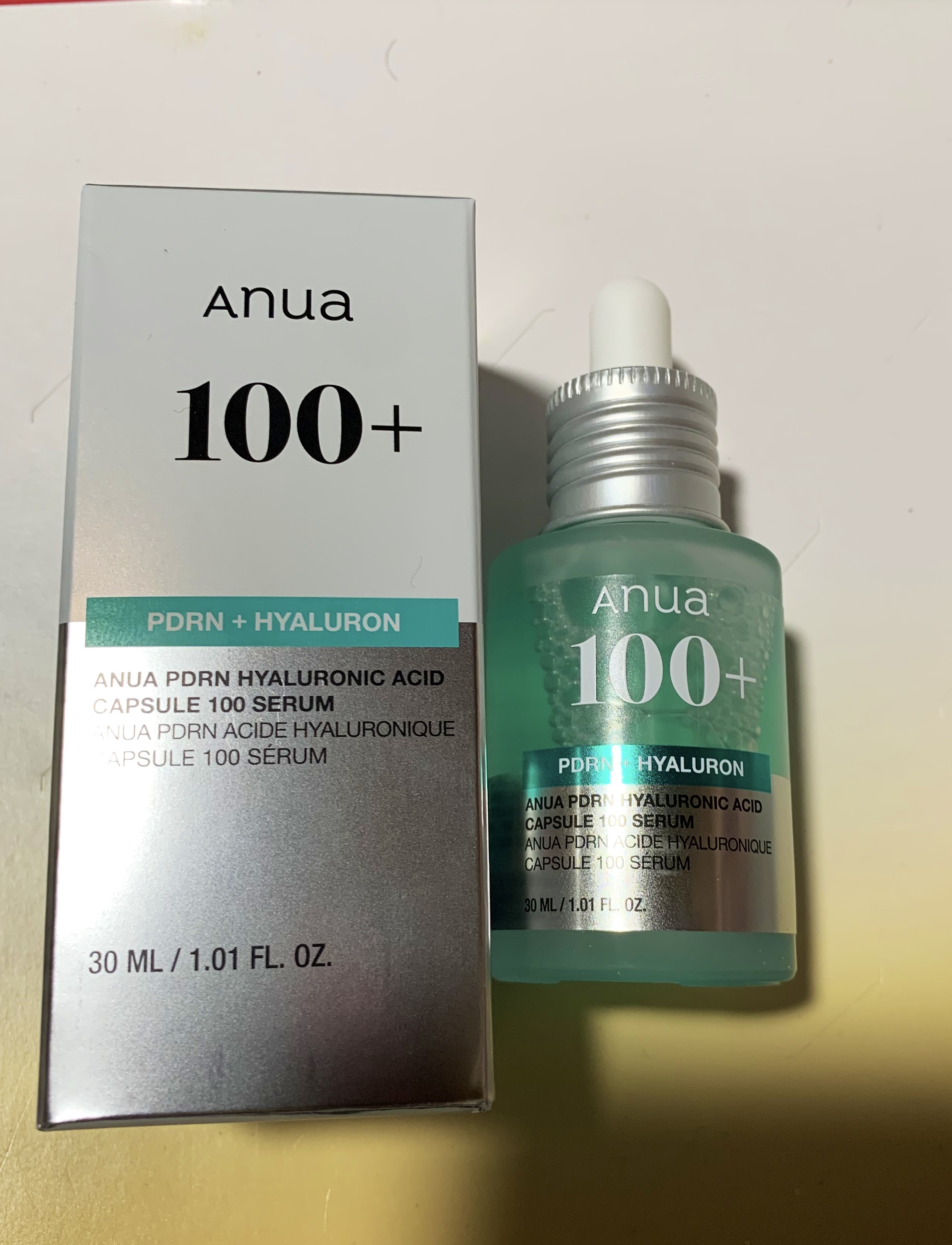 PDRNヒアルロン酸カプセル100セラム/Anua/美容液を使ったクチコミ（1枚目）