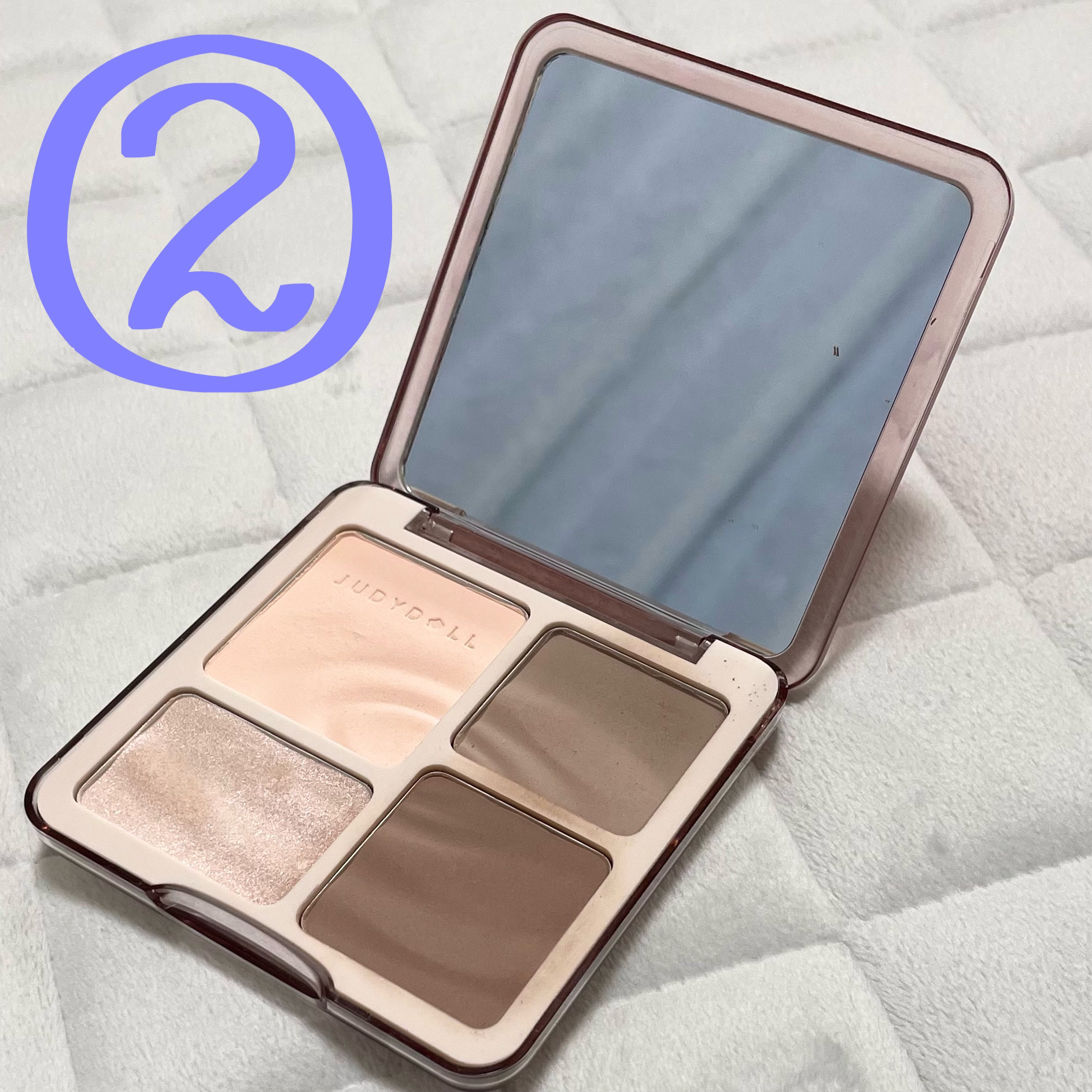 コンシールブレンダーパレット/LUNA/パレットコンシーラーを使ったクチコミ（3枚目）