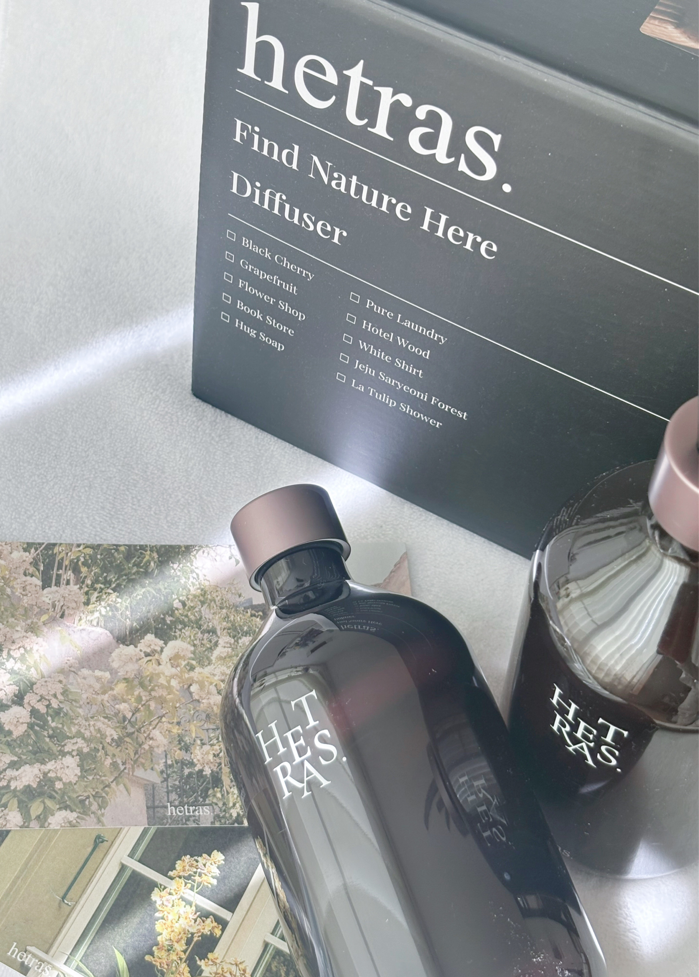プレミアムディフューザー/hetras/ルームフレグランスを使ったクチコミ（2枚目）