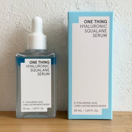 ヒアルロニックスクワランセラム/ONE THING/美容液を使ったクチコミ(1枚目)