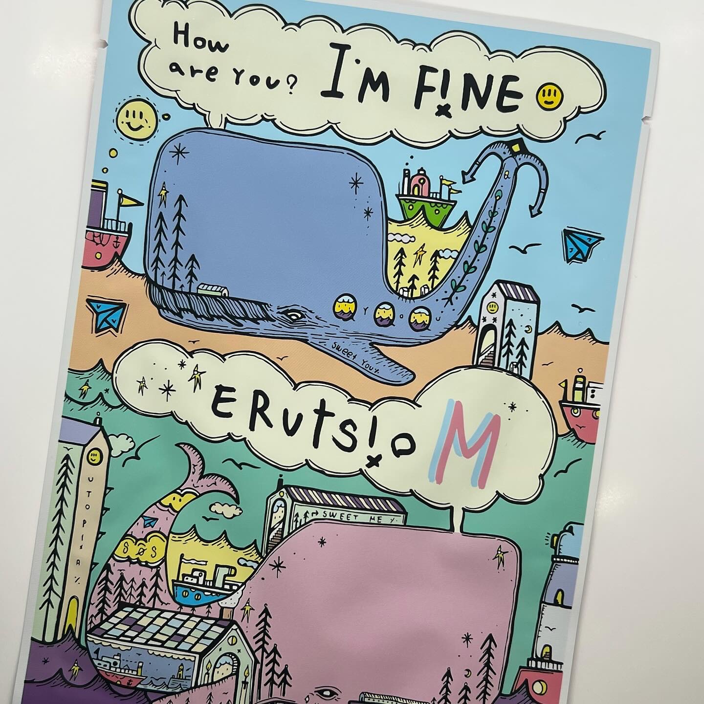 モイスチャー マスクパック/DANCING WHALE/シートマスク・パックを使ったクチコミ（2枚目）