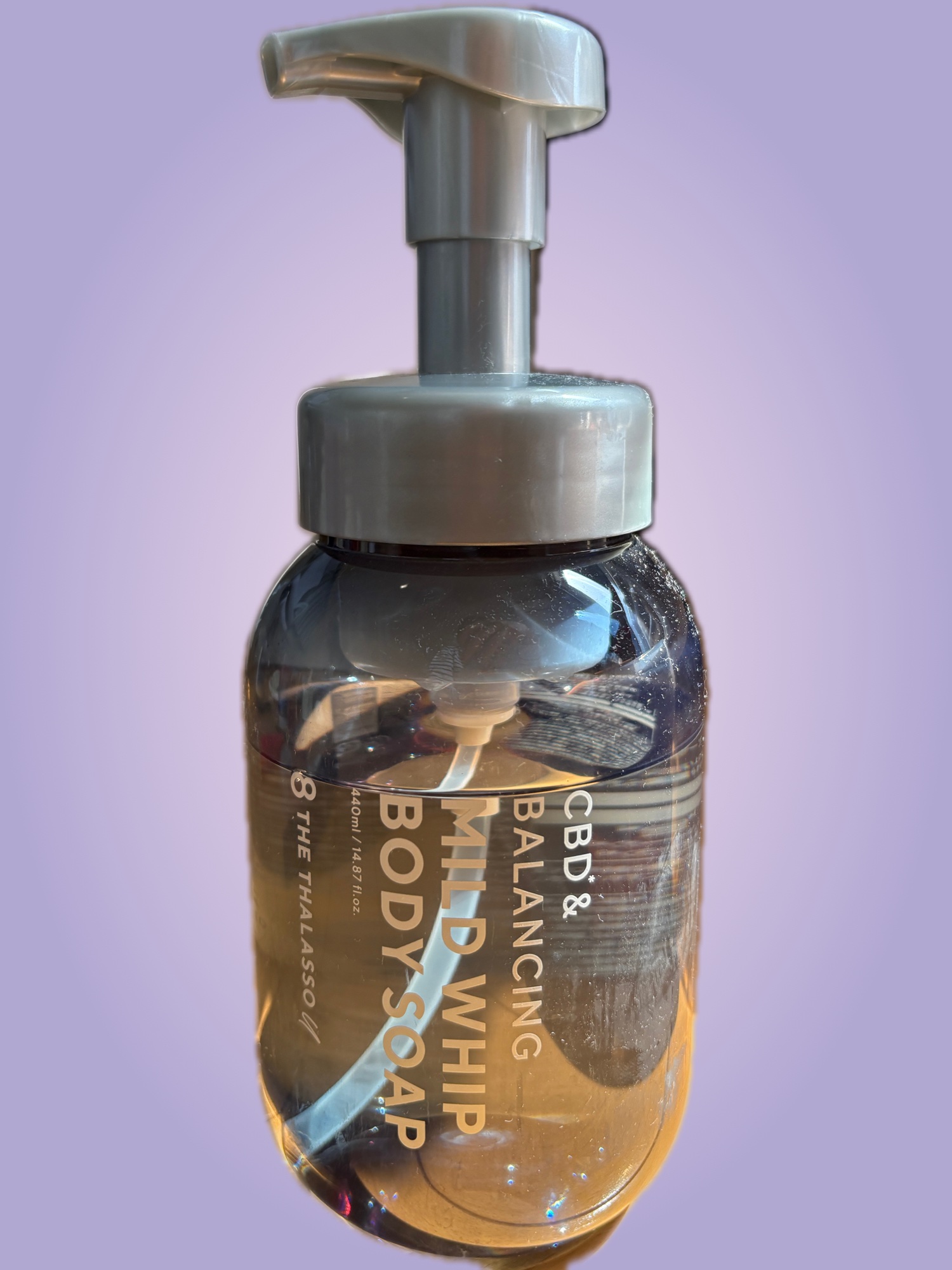 エイトザタラソ ユー CBD＆バランシング マイルド泡 ボディソープ/エイトザタラソ/ボディソープを使ったクチコミ（1枚目）