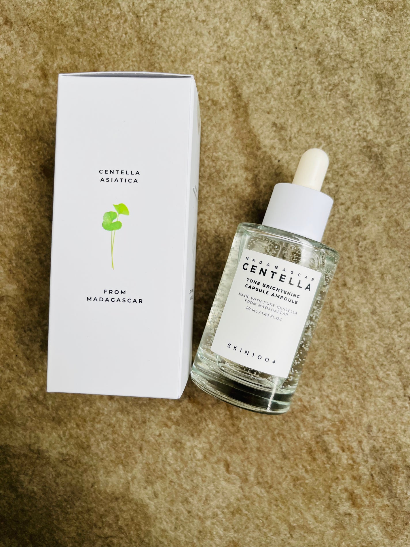 トーンブライトニング カプセルアンプル/SKIN1004/美容液を使ったクチコミ(1枚目)