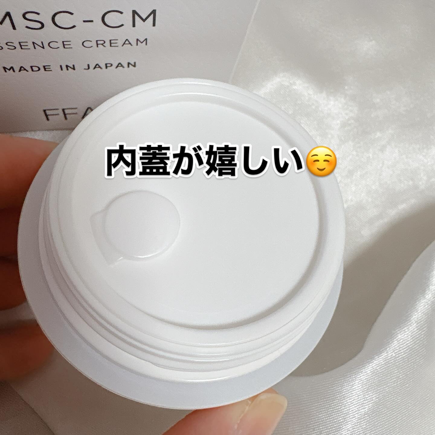 JMSC-CM ESSENCE CREAM/FINGER FOX AND SHIRTS/フェイスクリームを使ったクチコミ（2枚目）