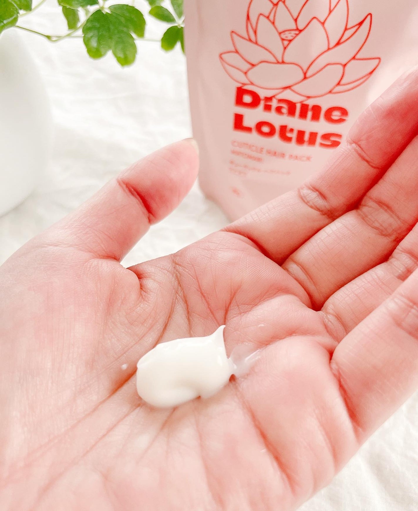 ロータス キューティクルヘアパック まとまり ティー&シトラスの香り/ダイアン/ヘアマスク・ヘアパックを使ったクチコミ(2枚目)