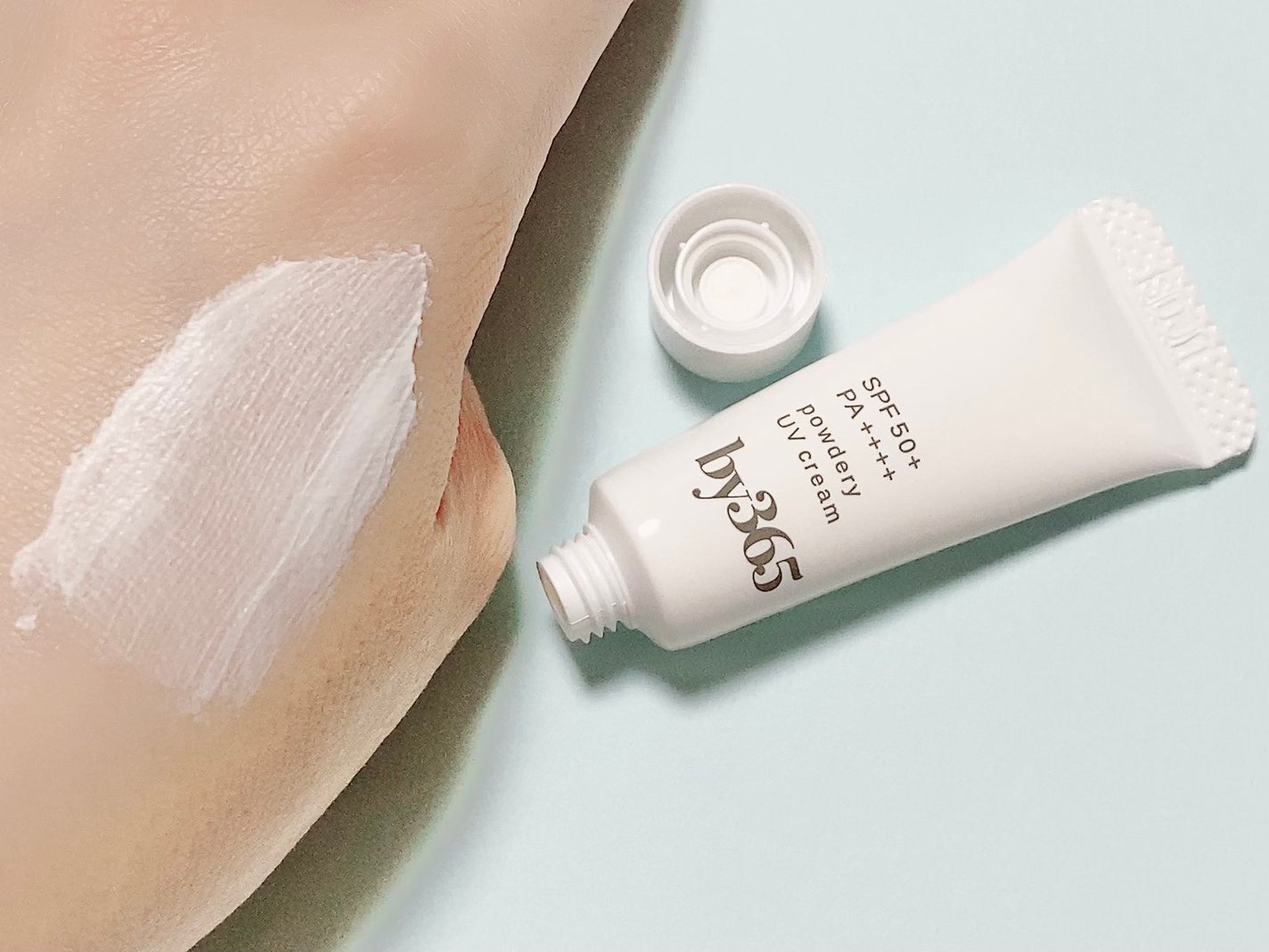 by365 パウダリーUVクリーム トーンアップ/ナリスアップ/日焼け止め・UVケアを使ったクチコミ(3枚目)