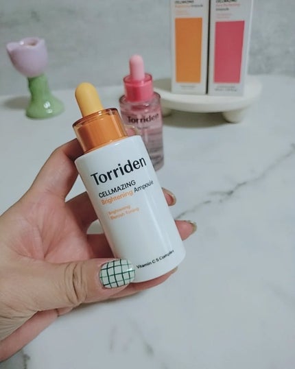 セルメイジング ビタC ブライトニングアンプル/Torriden/美容液を使ったクチコミ(6枚目)