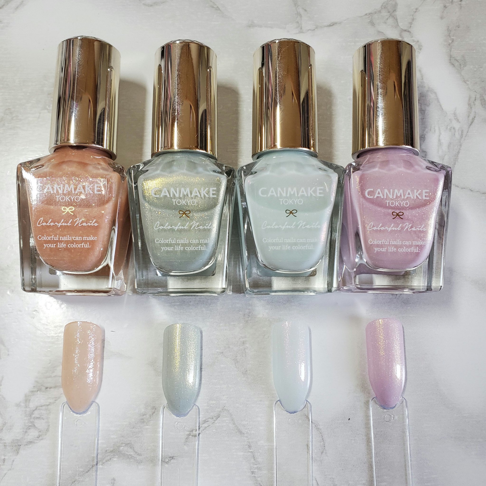 カラフルネイルズ/キャンメイク/マニキュアを使ったクチコミ（3枚目）