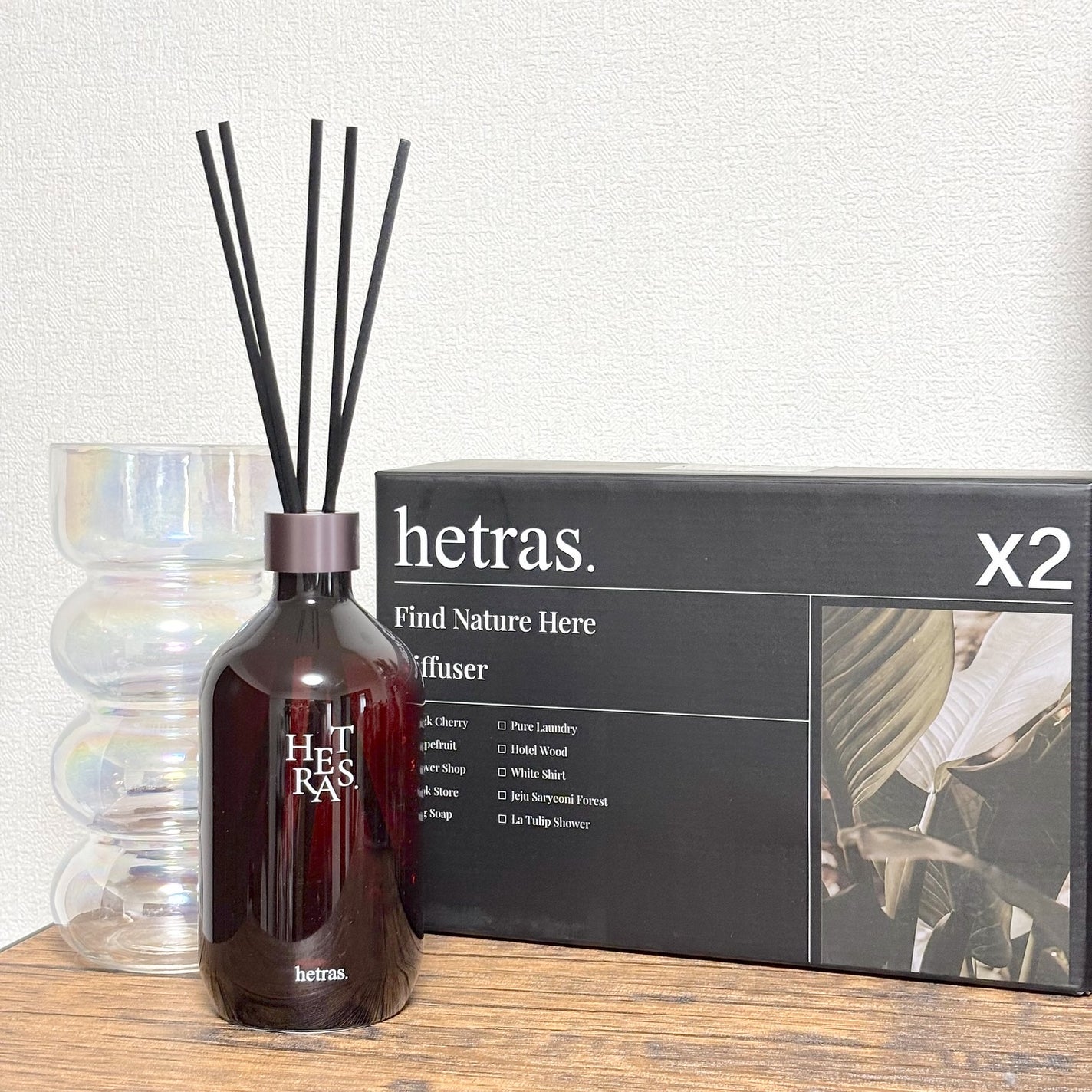 プレミアムディフューザー/hetras/ルームフレグランスを使ったクチコミ(1枚目)
