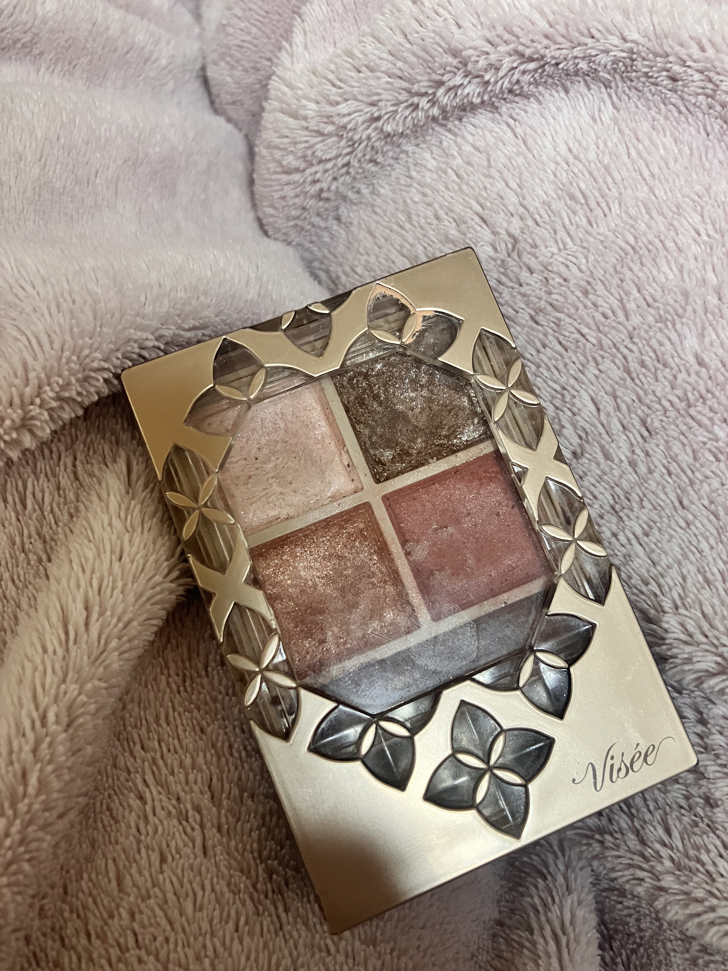 グロッシーリッチ アイズ N PK-4 モーヴピンク系/Visée/アイシャドウパレットを使ったクチコミ（1枚目）