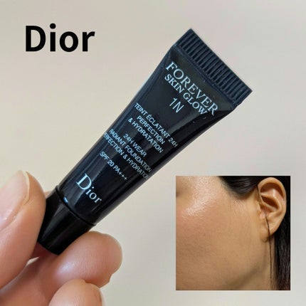 ディオールスキン フォーエヴァー フルイド グロウ/Dior/リキッドファンデーションを使ったクチコミ(1枚目)