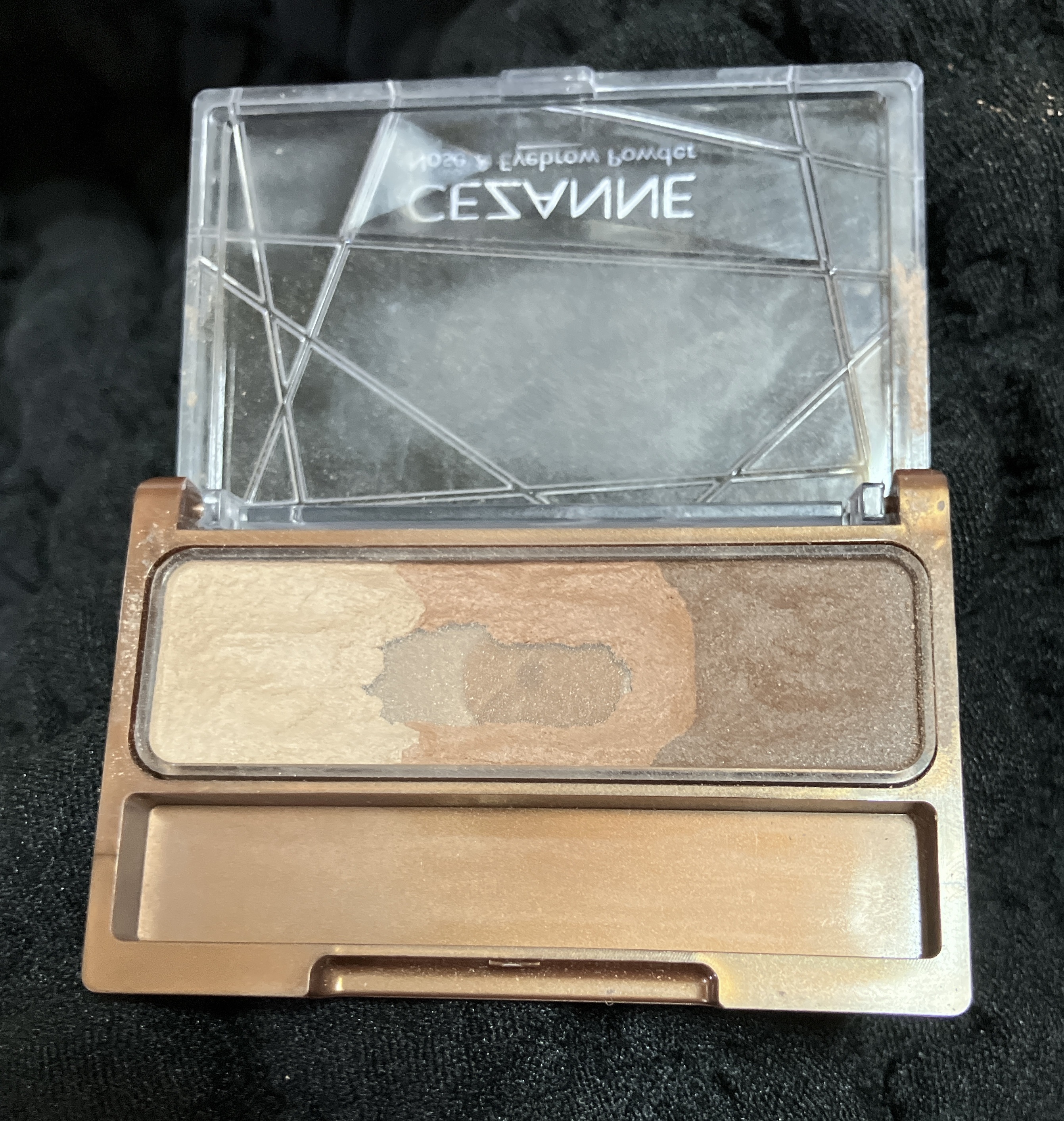 ノーズ＆アイブロウパウダー/CEZANNE/パウダーアイブロウを使ったクチコミ（2枚目）