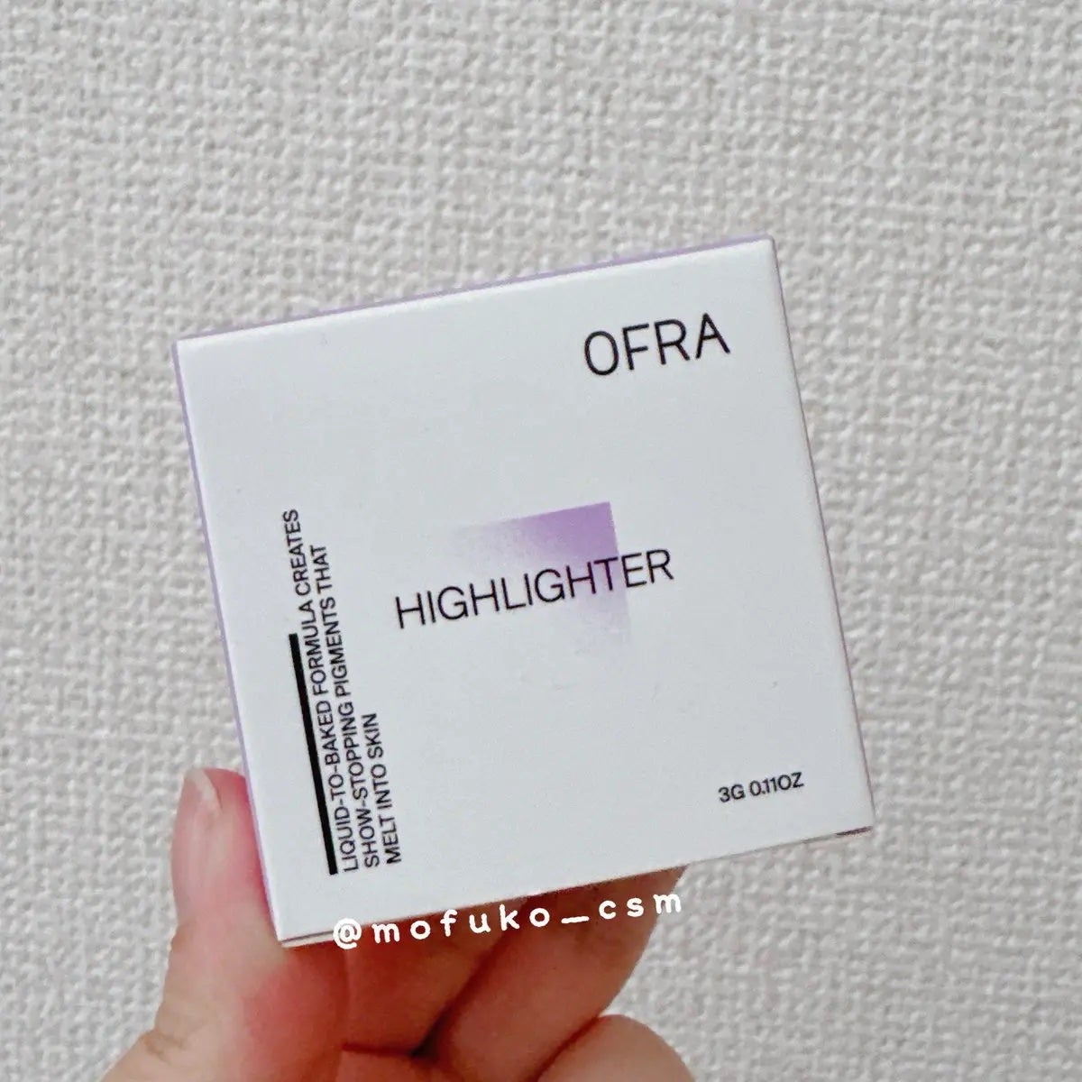 OFRA mini Highlighter/Ofra Cosmetics/パウダーハイライトを使ったクチコミ(3枚目)