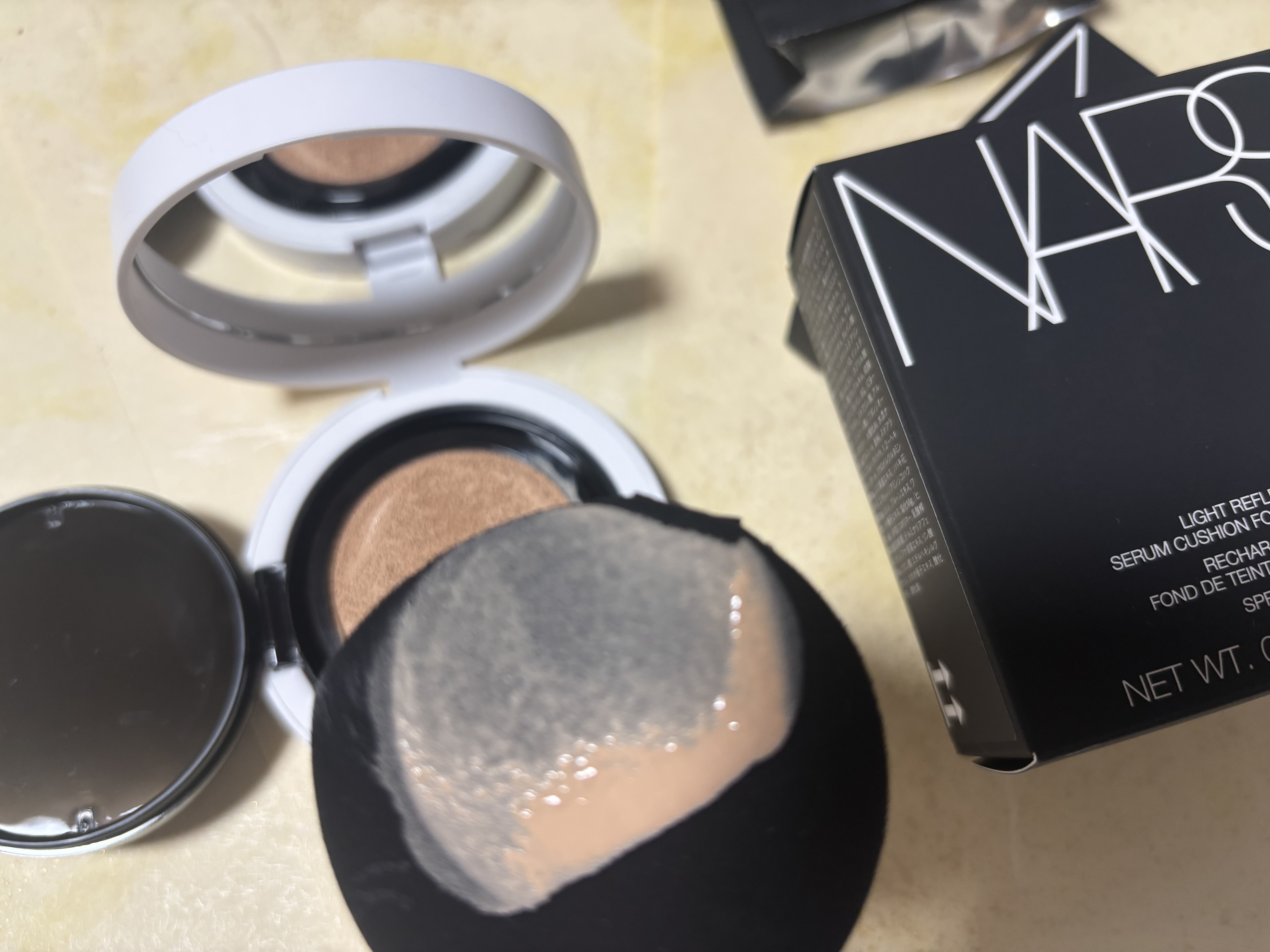 NARS ライトリフレクティング セラムクッション ファンデーション/NARS/クッションファンデーションを使ったクチコミ（3枚目）