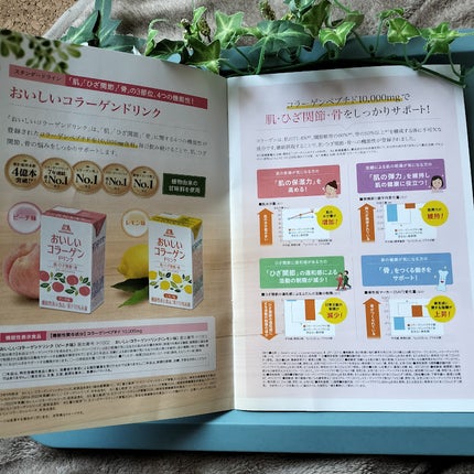 おいしいコラーゲンドリンク/森永製菓/美容ドリンクを使ったクチコミ(5枚目)