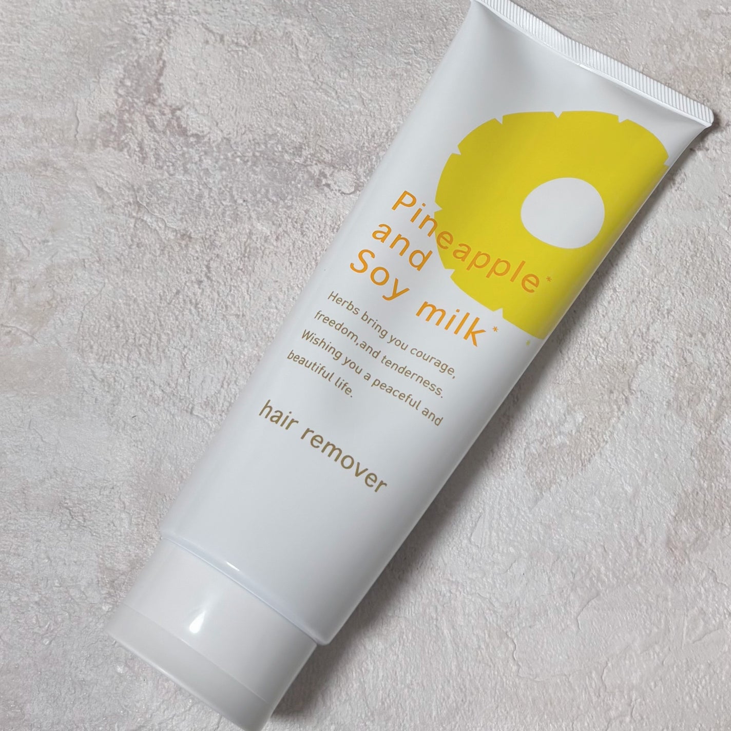 パイナップル豆乳除毛クリーム/鈴木ハーブ研究所/除毛クリームを使ったクチコミ(1枚目)