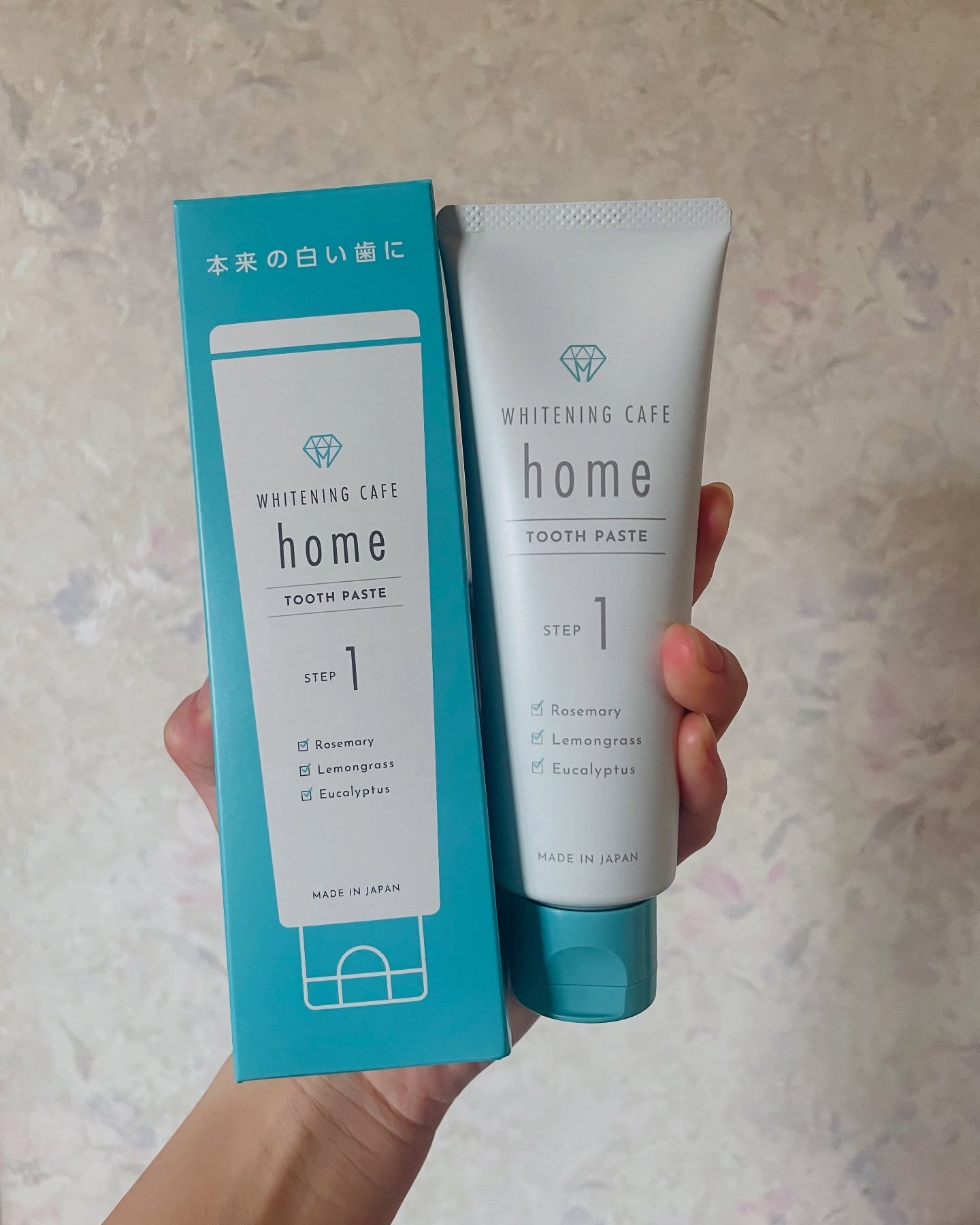 ホワイトニングカフェホーム/WHITENING CAFEhome/歯磨き粉を使ったクチコミ（3枚目）