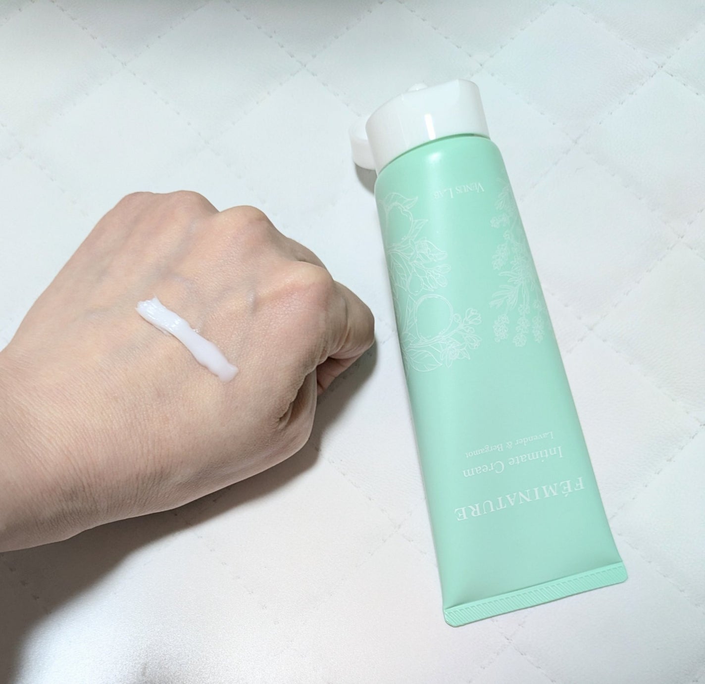 フェミナチュールインティメイトクリーム/ヴィーナスラボ/デリケートゾーンケアを使ったクチコミ(2枚目)