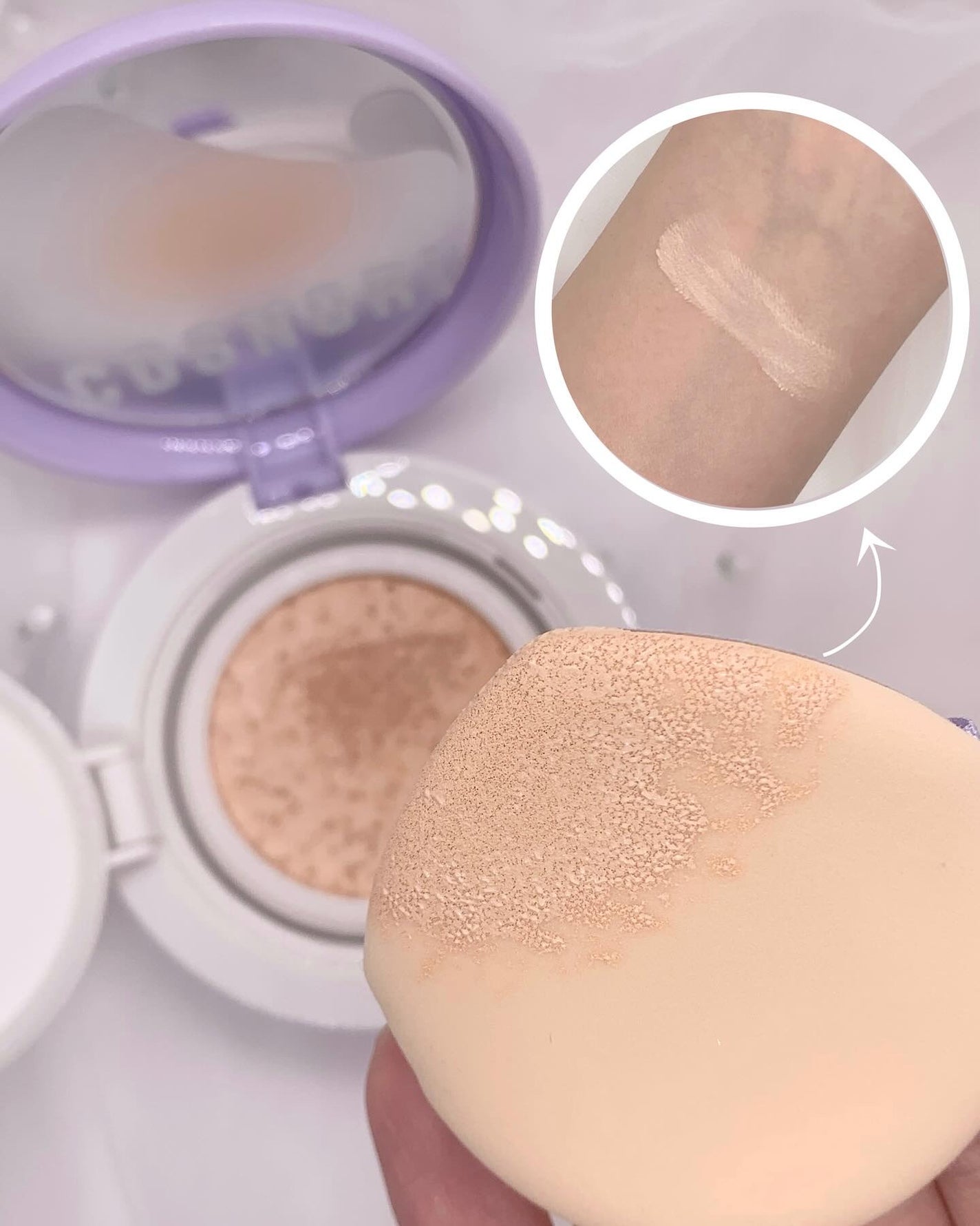 みーちゃん🐼💭 on LIPS 「PR@cosnori_jp様パンテノールバリアクッションファン..」(2枚目)