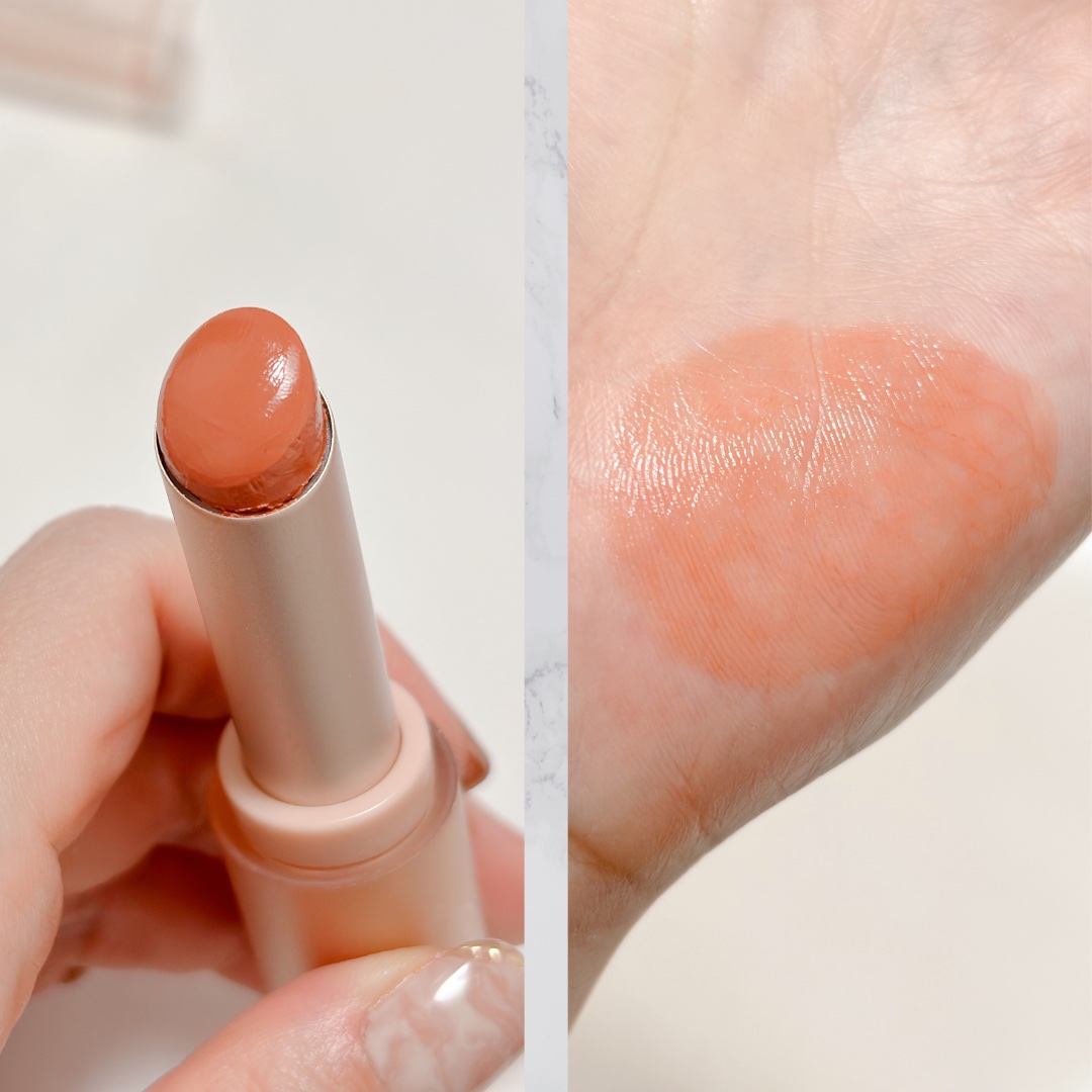 ムードグロウリップスティック/dasique/口紅を使ったクチコミ（2枚目）