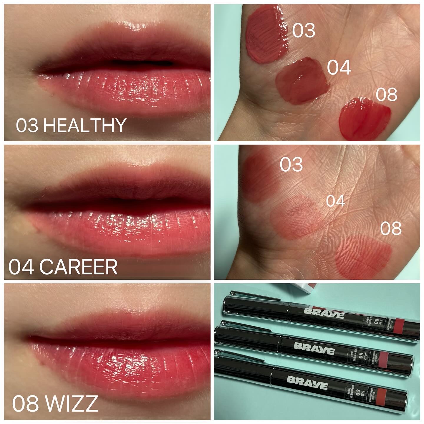 THIN GLOW TINT/BRAYE/口紅を使ったクチコミ（2枚目）