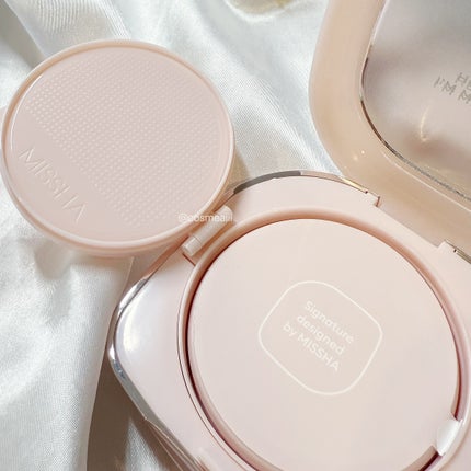 ミシャ グロウ クッション ファンデーション(ルミナスカバー)/MISSHA/クッションファンデーションを使ったクチコミ(6枚目)