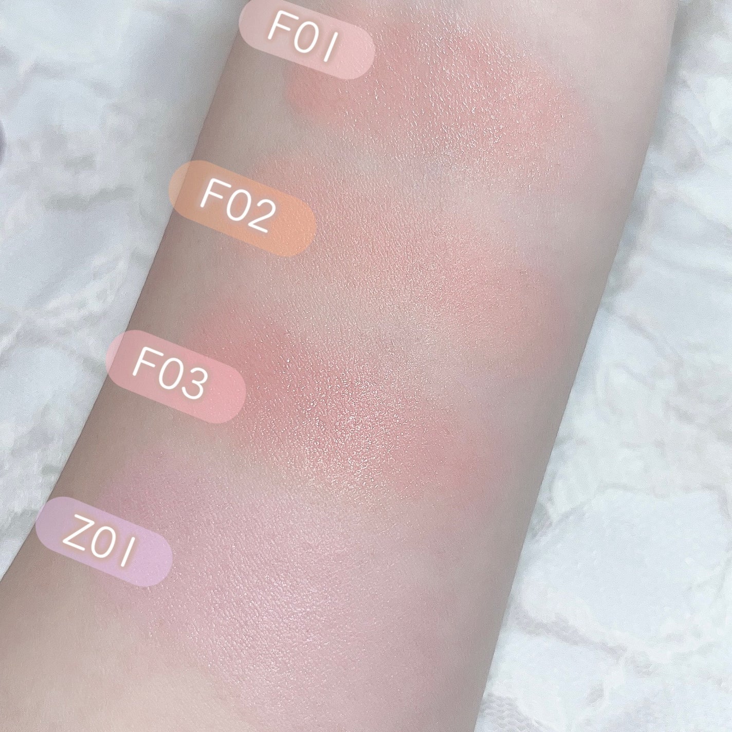 ブラリーピューレチーク/tiptoe/リキッドチークを使ったクチコミ(7枚目)