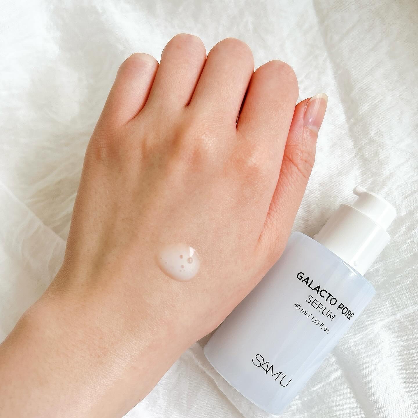 サミュ ガラクトポア セラム/SAM'U/美容液を使ったクチコミ（3枚目）