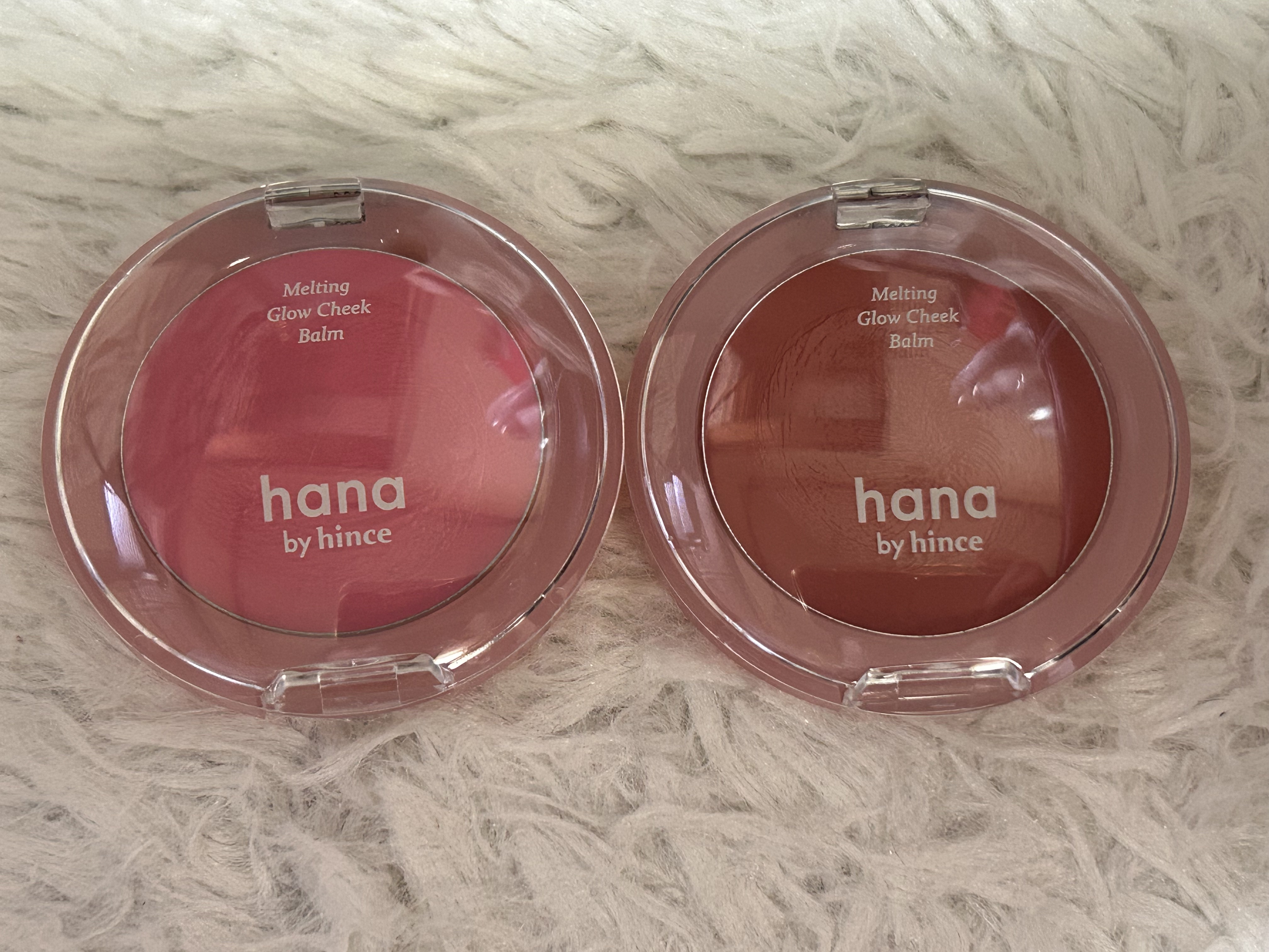 メルティンググロウチークバーム 02 ベリー/hana by hince/ジェル・クリームチークを使ったクチコミ（1枚目）