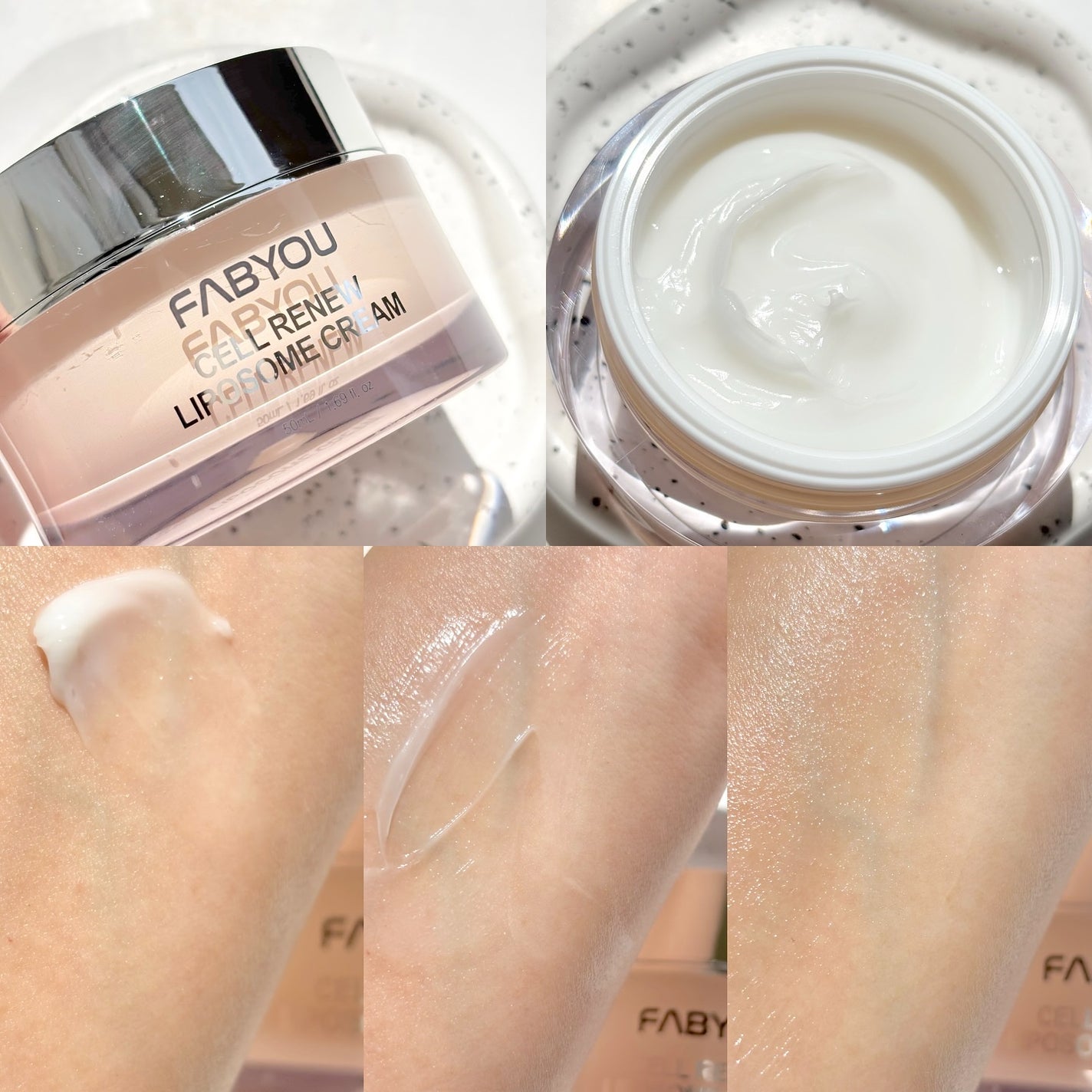 ステムセル ペプチド レチノール ナイトクリーム /FABYOU/フェイスクリームを使ったクチコミ(4枚目)