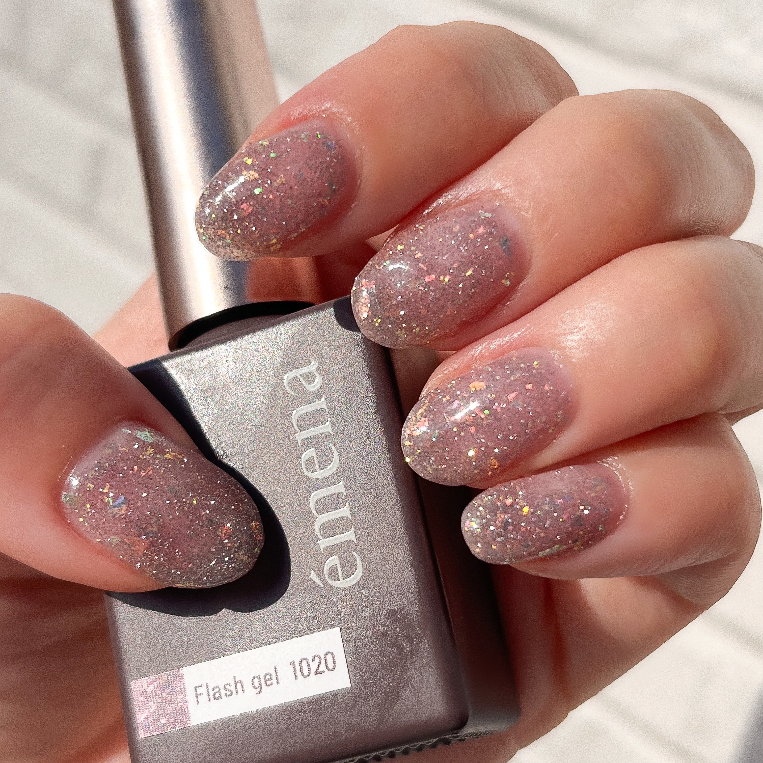 Flash gel/emena/ジェルネイルを使ったクチコミ（1枚目）