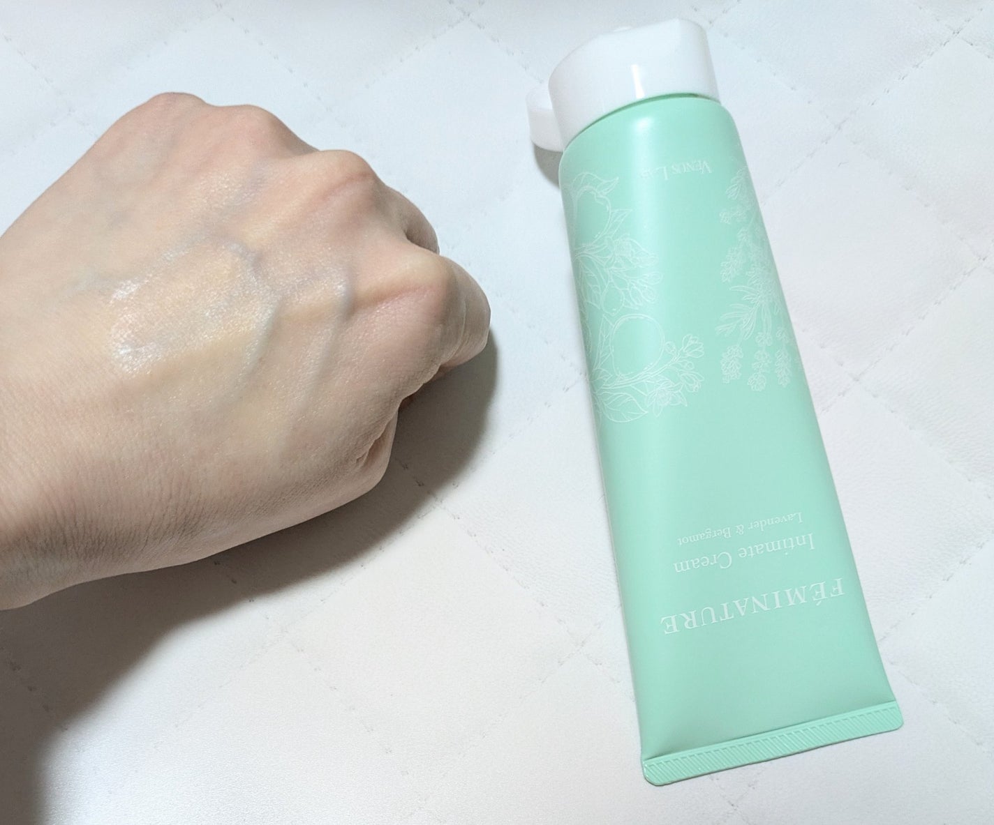 フェミナチュールインティメイトクリーム/ヴィーナスラボ/デリケートゾーンケアを使ったクチコミ(3枚目)