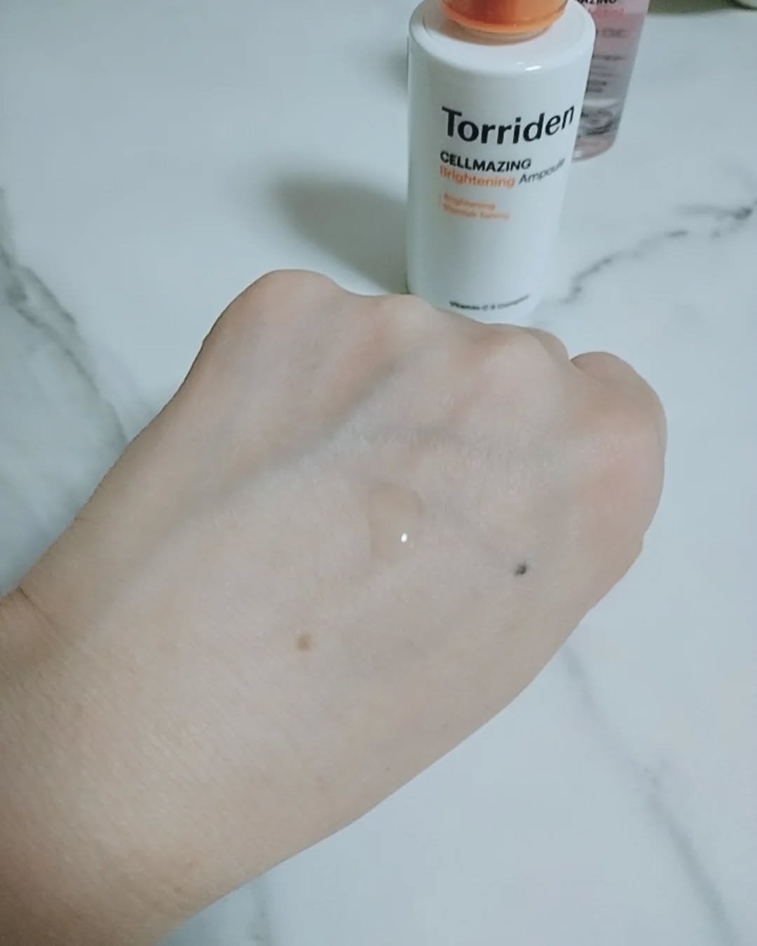 セルメイジング ビタC ブライトニングアンプル/Torriden/美容液を使ったクチコミ(8枚目)