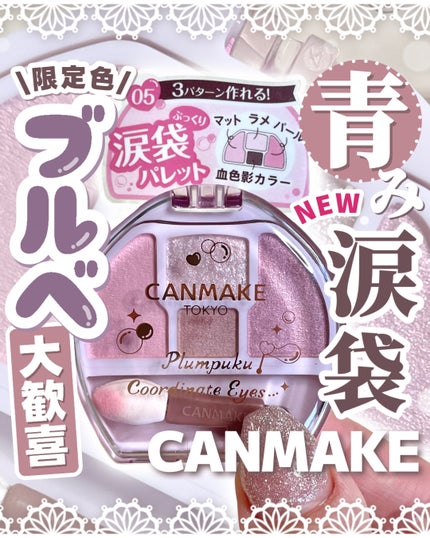 プランぷくコーデアイズ/キャンメイク/パウダーアイシャドウを使ったクチコミ(1枚目)