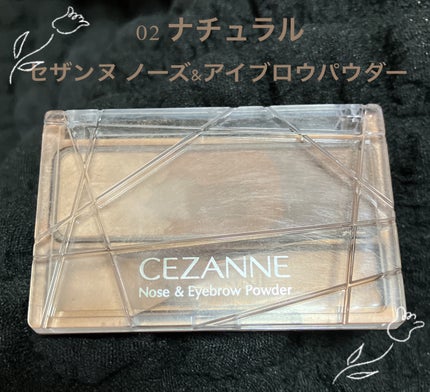 ノーズ&アイブロウパウダー/CEZANNE/パウダーアイブロウを使ったクチコミ(1枚目)