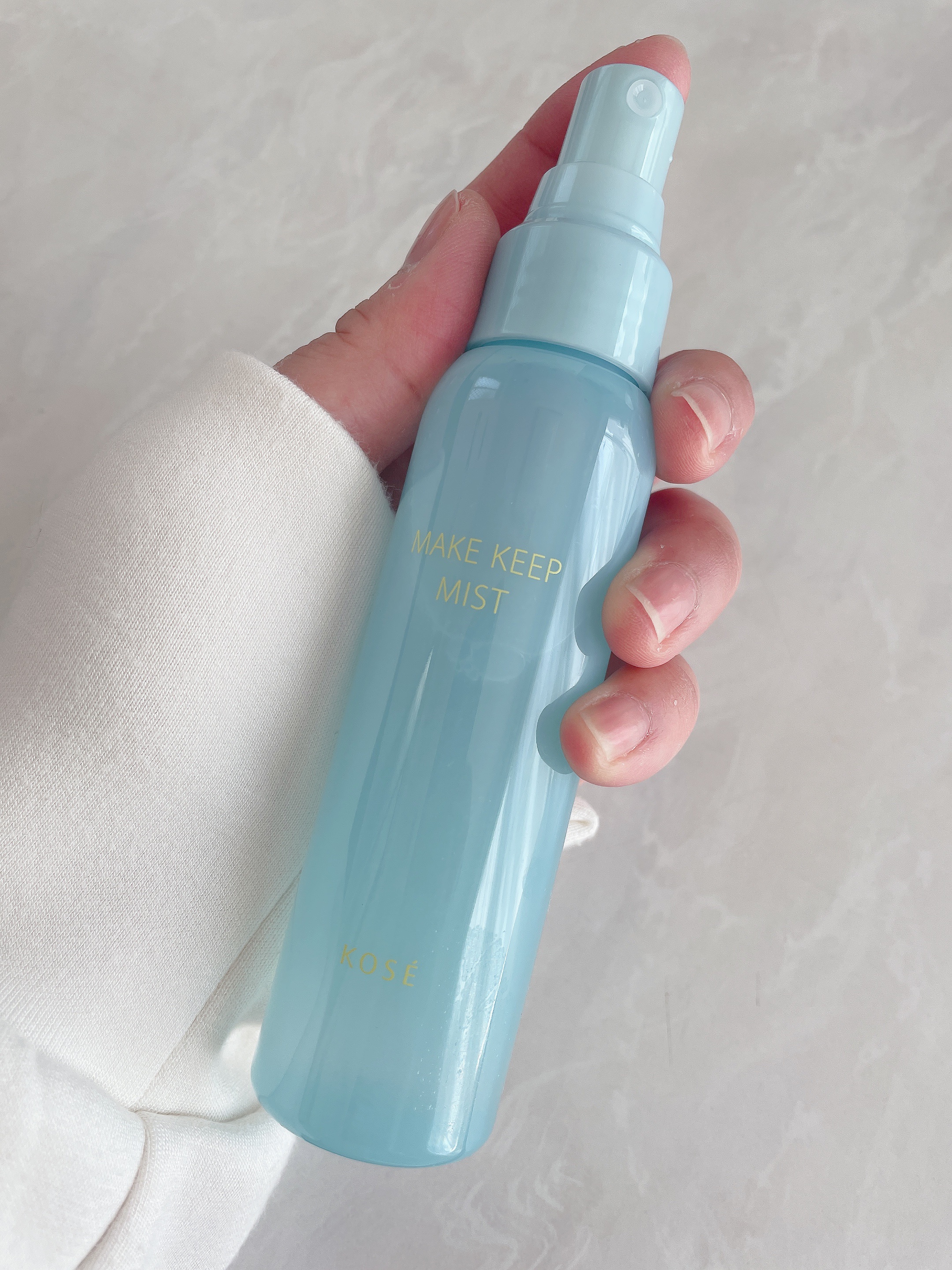 メイク キープ ミスト EX + COOL/コーセーコスメニエンス/フィックスミストを使ったクチコミ（2枚目）