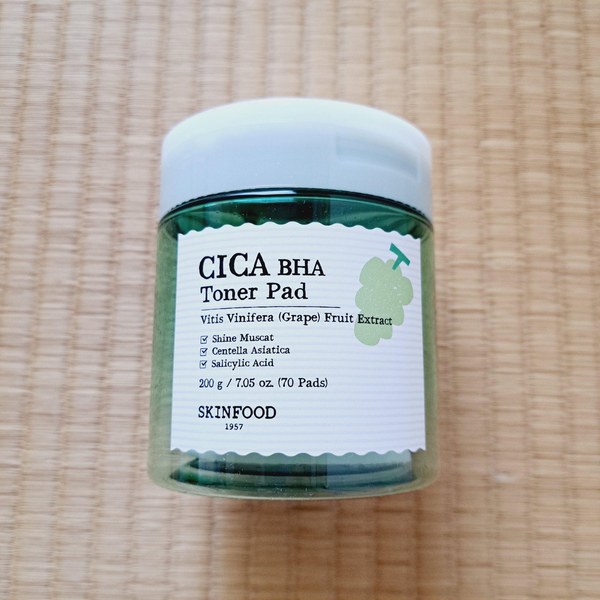 シャインマスカットシカBHAトナーパッド/SKINFOOD/トナーパッドを使ったクチコミ（1枚目）