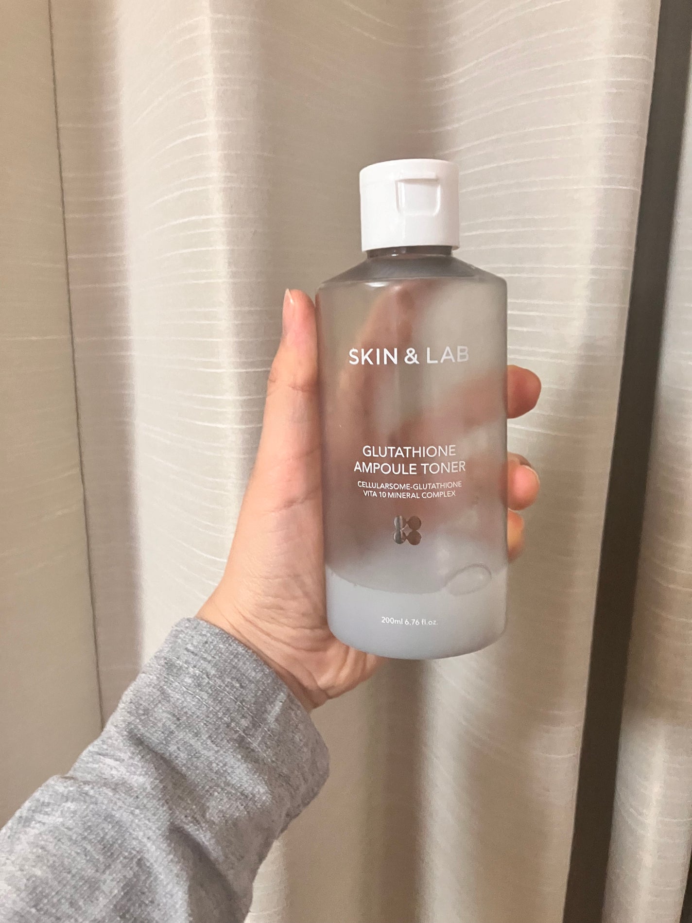 グルタチオンアンプルトナー/SKIN&LAB/化粧水を使ったクチコミ(1枚目)
