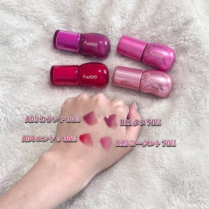 フィー 3Dボリューミンググロス/fwee/リップグロスを使ったクチコミ(6枚目)