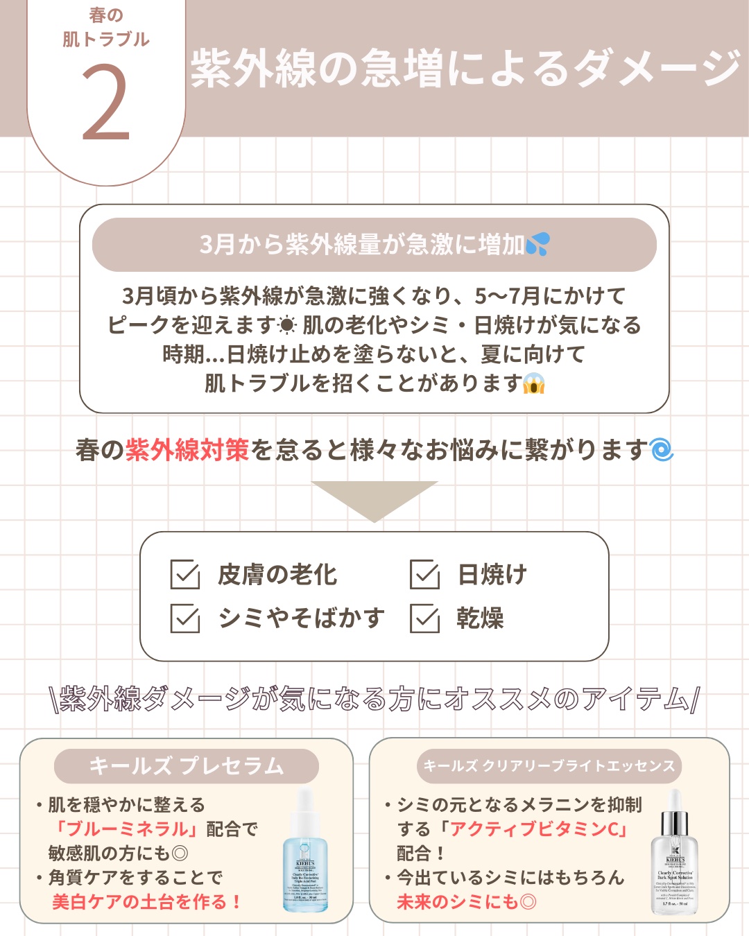 キールズ DS クリアリーブライト エッセンス[医薬部外品]/Kiehl's/美容液を使ったクチコミ（3枚目）