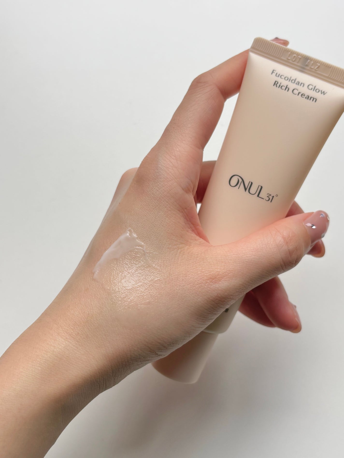 フコイダングローリッチクリーム /ONUL31/フェイスクリームを使ったクチコミ(3枚目)