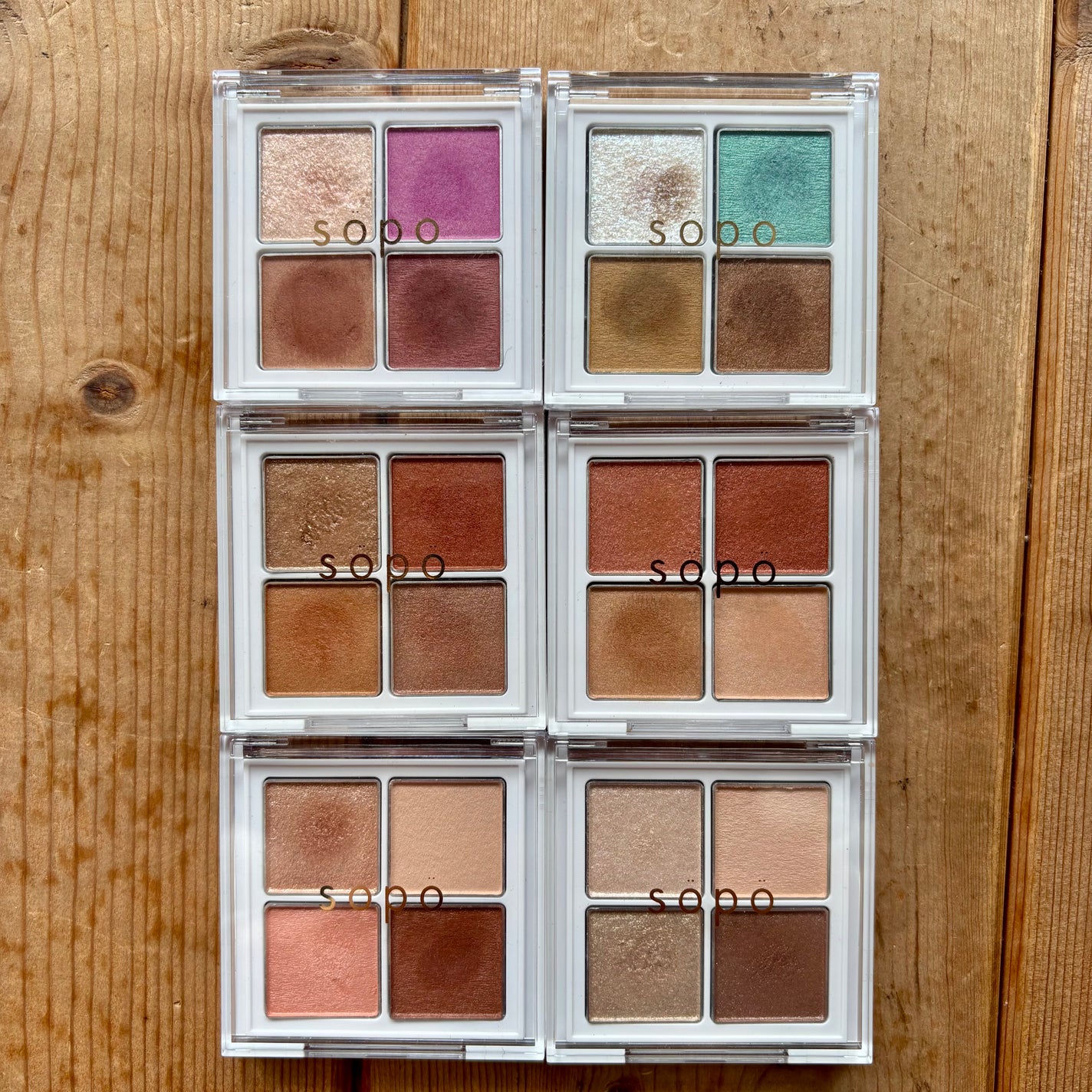 アイパレット/sopo/アイシャドウパレットを使ったクチコミ(1枚目)
