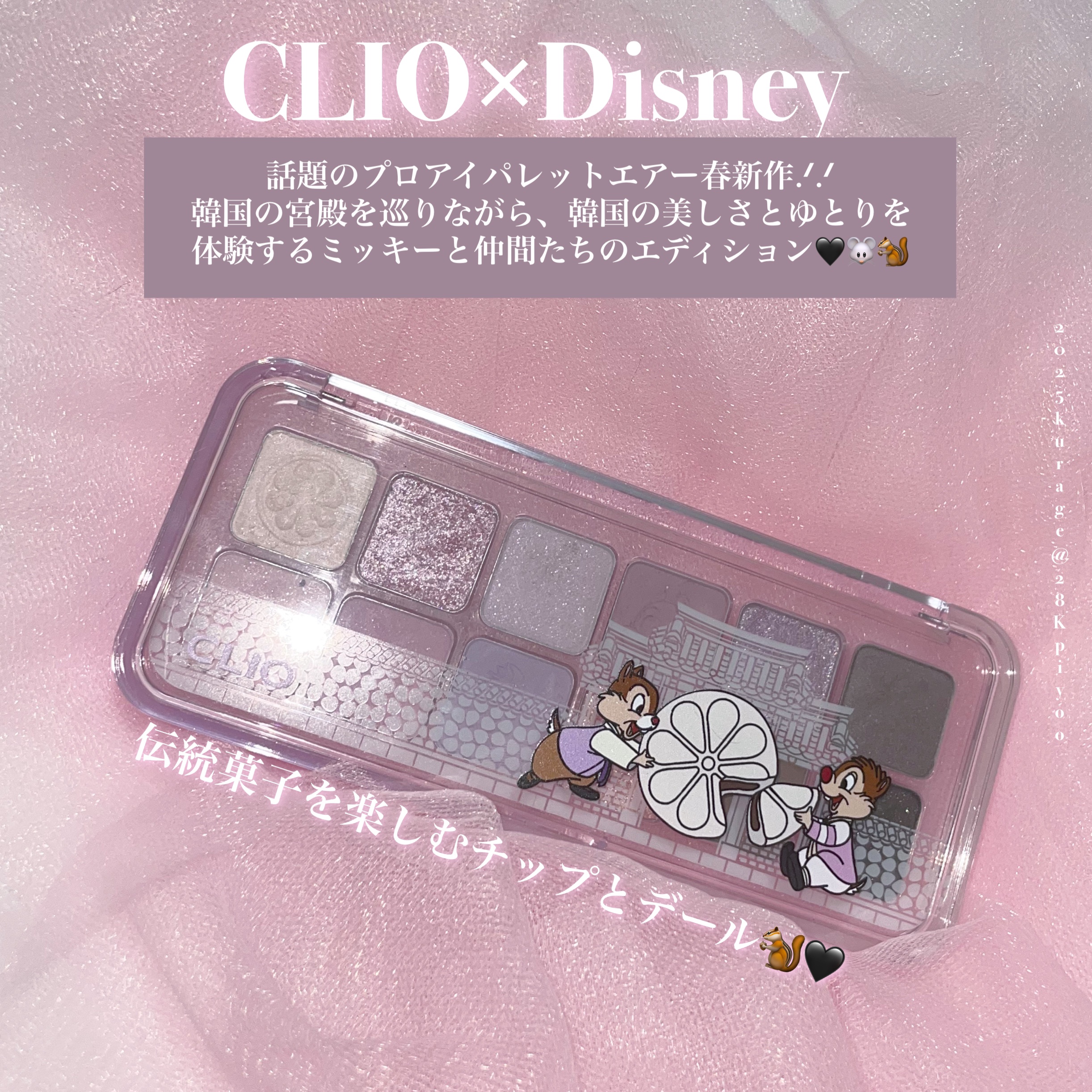 プロ アイ パレット エアー/CLIO/アイシャドウパレットを使ったクチコミ（2枚目）
