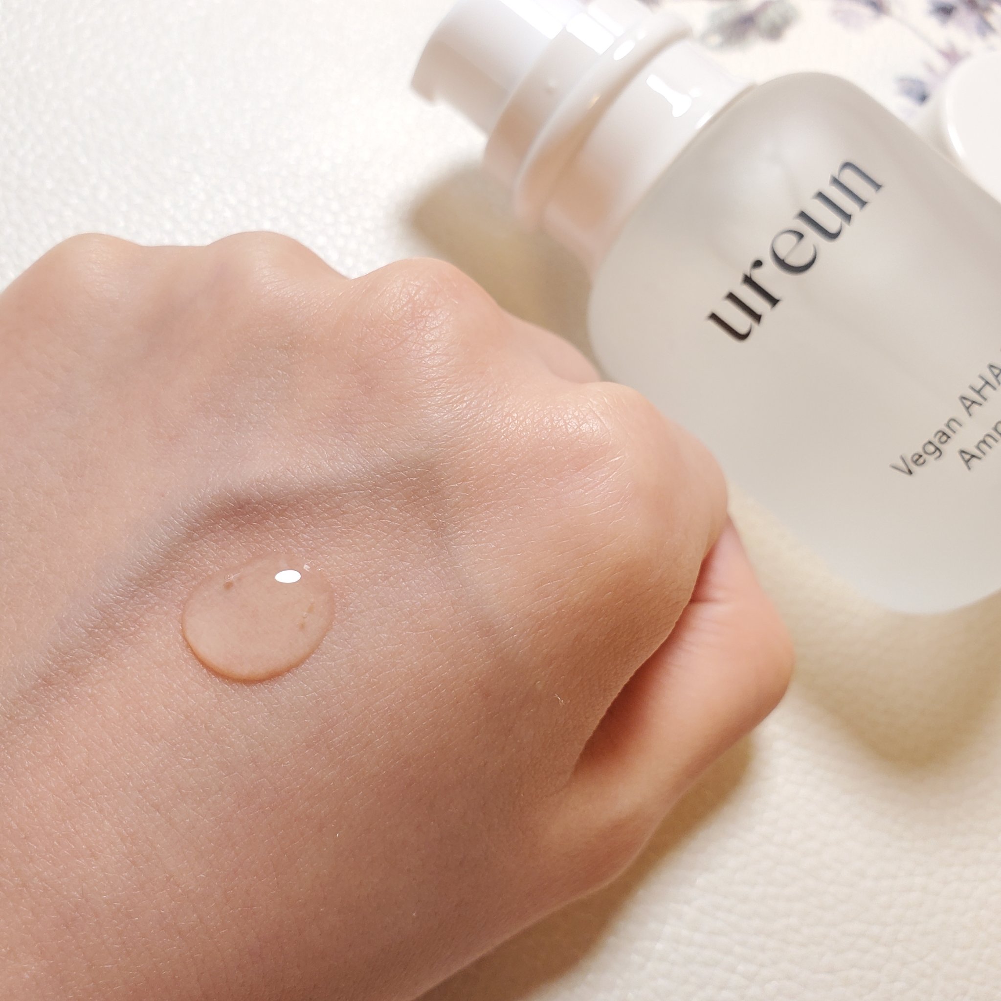 ヴィーガンAHA PHA アンプル/ureun/美容液を使ったクチコミ（3枚目）