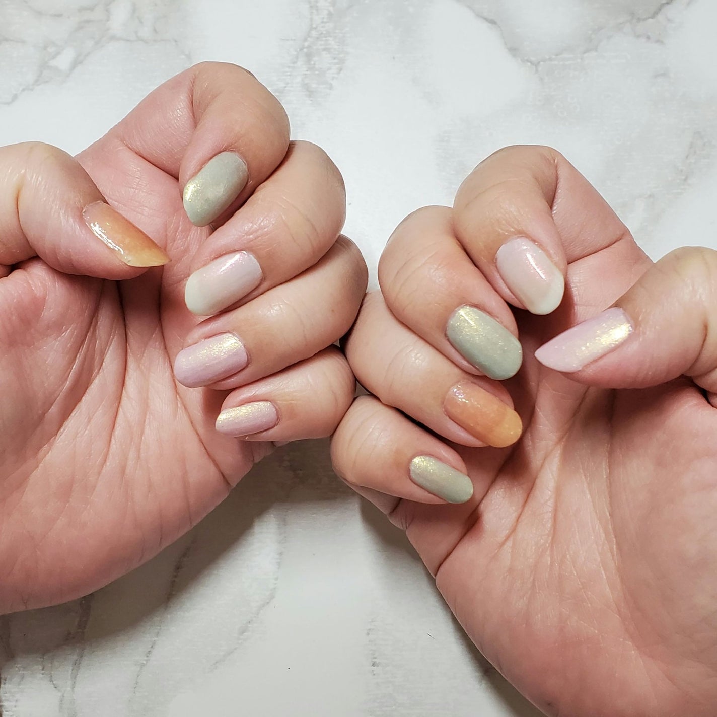 カラフルネイルズ/キャンメイク/マニキュアを使ったクチコミ(4枚目)