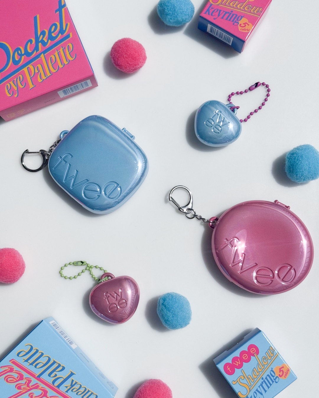 フィー ポケットアイパレット/fwee/アイシャドウパレットを使ったクチコミ（1枚目）