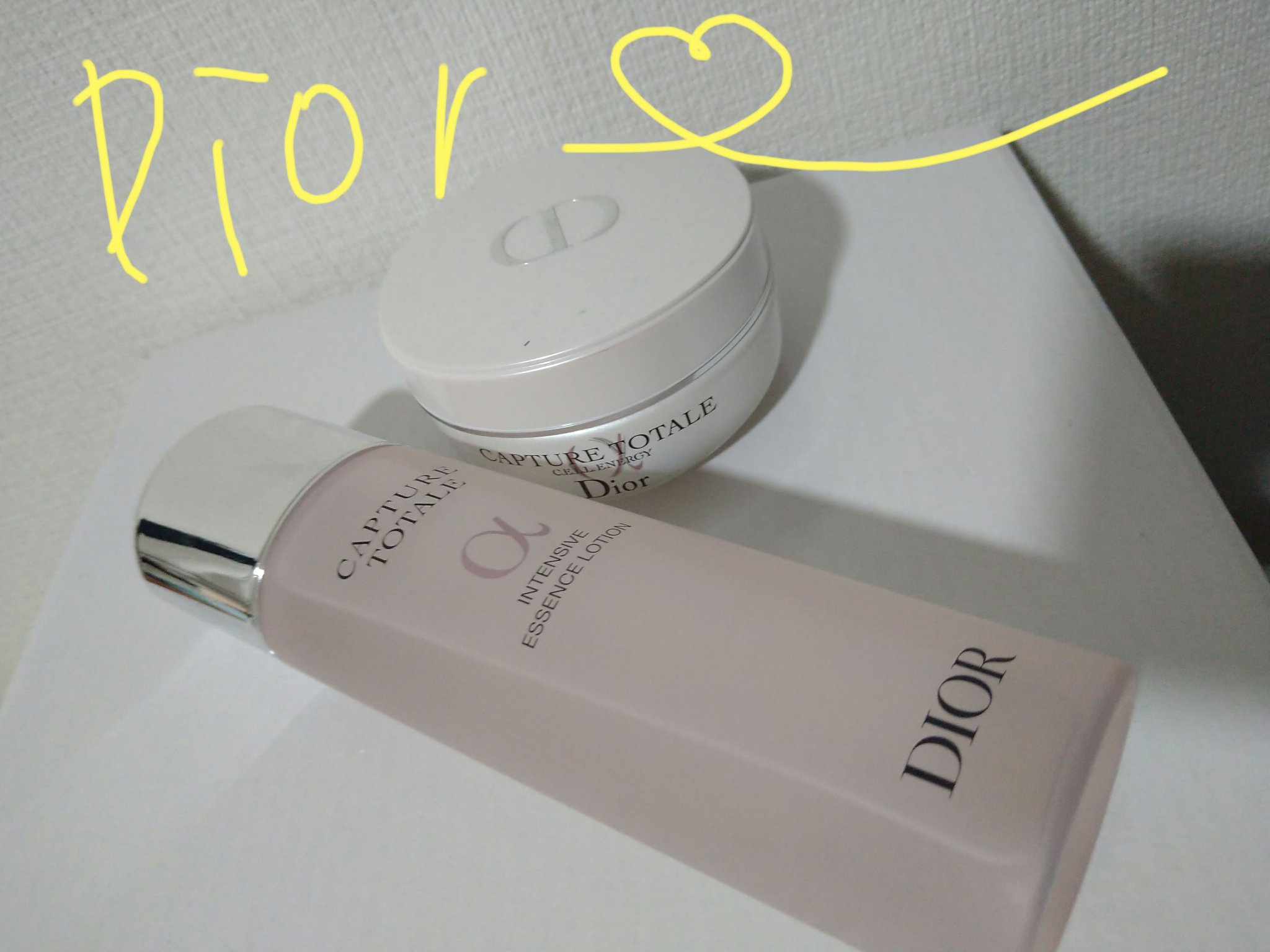 カプチュール トータル セル ENGY リッチ クリーム/Dior/フェイスクリームを使ったクチコミ（1枚目）