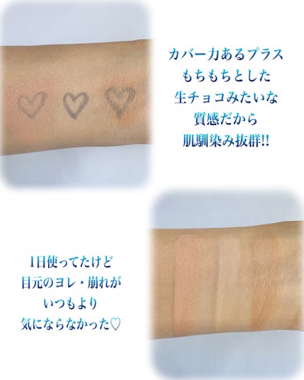 TIMAGE クリーミーコンシーラーパレット/TIMAGE/パレットコンシーラーを使ったクチコミ(4枚目)