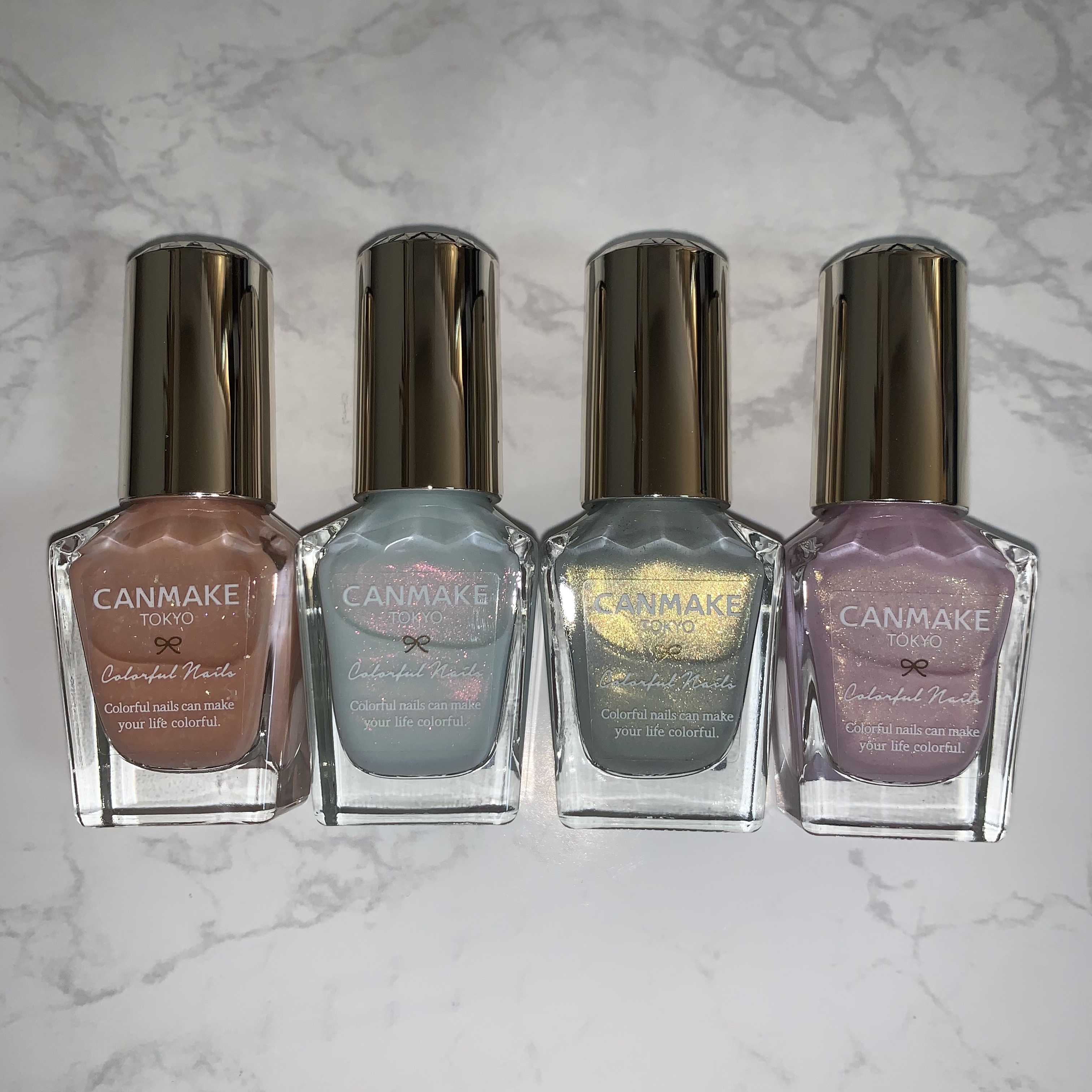 カラフルネイルズ/キャンメイク/マニキュアを使ったクチコミ（1枚目）